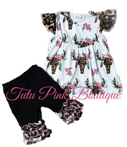 Shorts & Top Set Gypsy Rose Pink