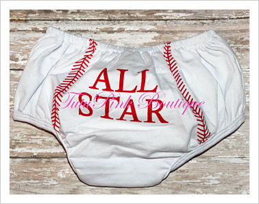 Bloomers Cotton All Star Baseball